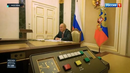 Москва, Кремль, Путин (Эфир 16 января 2022 года)